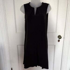 Calvin Klein Black Chain Detail Mini Dress